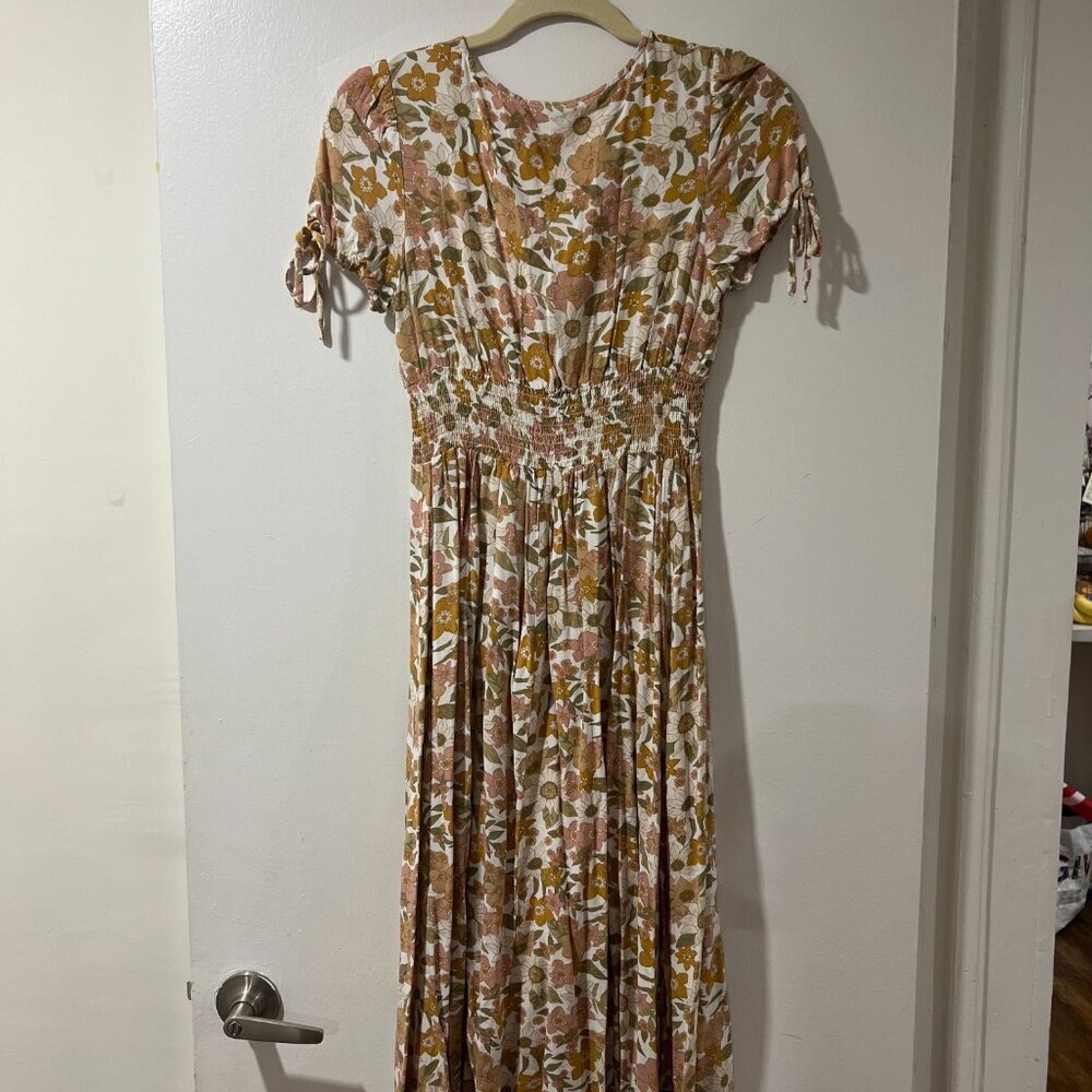 🌸 Simplee Floral Midi Dress | Size M | Boho Chic 🌸 - Picture 5 of 11